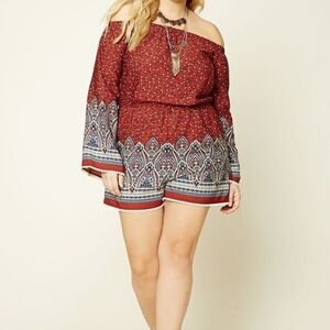 New with tag Forever 21 women jumpsuit size L